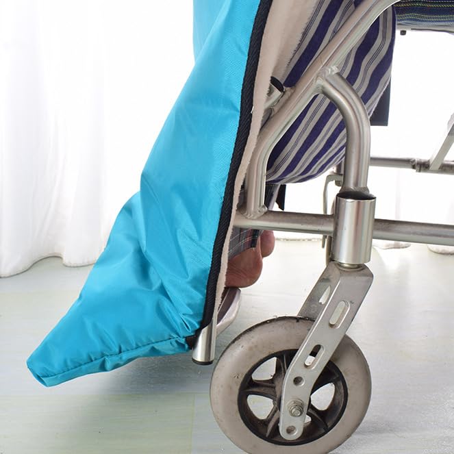 Manta Polar Resistente al Agua y acogedora para Silla de Ruedas, Forro Polar, Funda para Las piernas, Manta para Silla de Ruedas, Manta de Lana, Accesorios para Silla de Ruedas