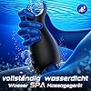 Sex Spielzeug für die Männer Masturbator, Elektrischer Masturbieren für Männer mit 5 Zungenleckmodi Hohler Ring, 3IN1 Penis Vibrator Sexspielzeug 360° Umwickeln Penistrainer 10 Vibrationsmodi Sex Toys #4