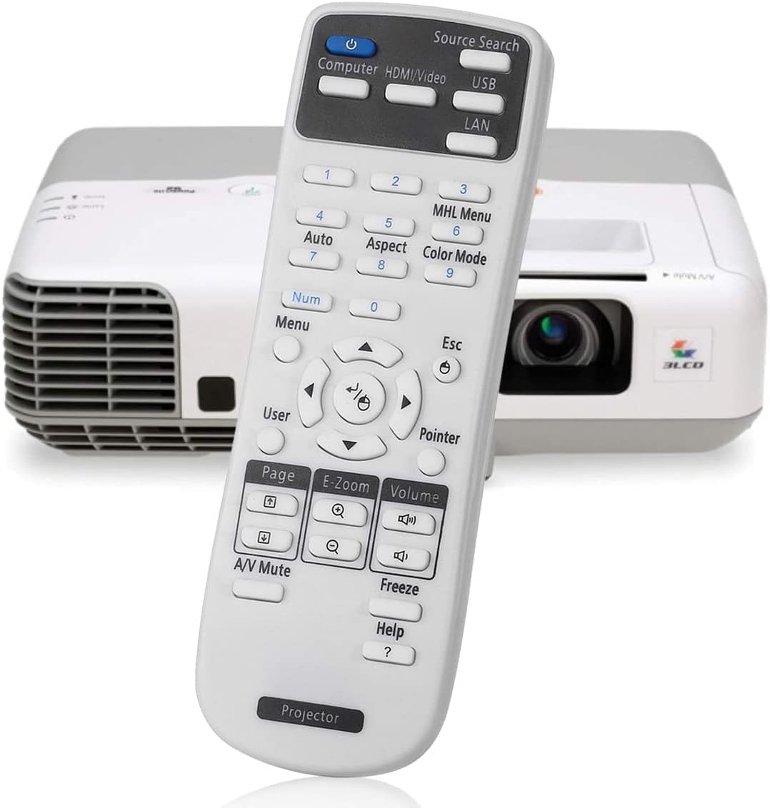 Amazon | プロジェクター交換用 リモコン Epson エプソン EB-W420 EH