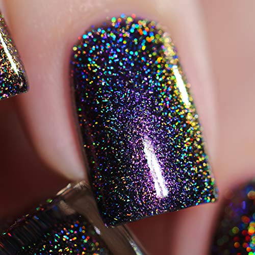 Image of ILNP Pulse - Purple to Gold Color Kissed Ultra Holographic Nail Polish