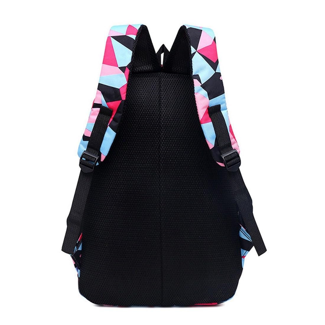 Junior High School Rucksäcke for Mädchen Grundschulkinder Schultasche Mochila Hochwertige Schultaschen mit großer Kapazität for Kinder Jungen (Color : Black)