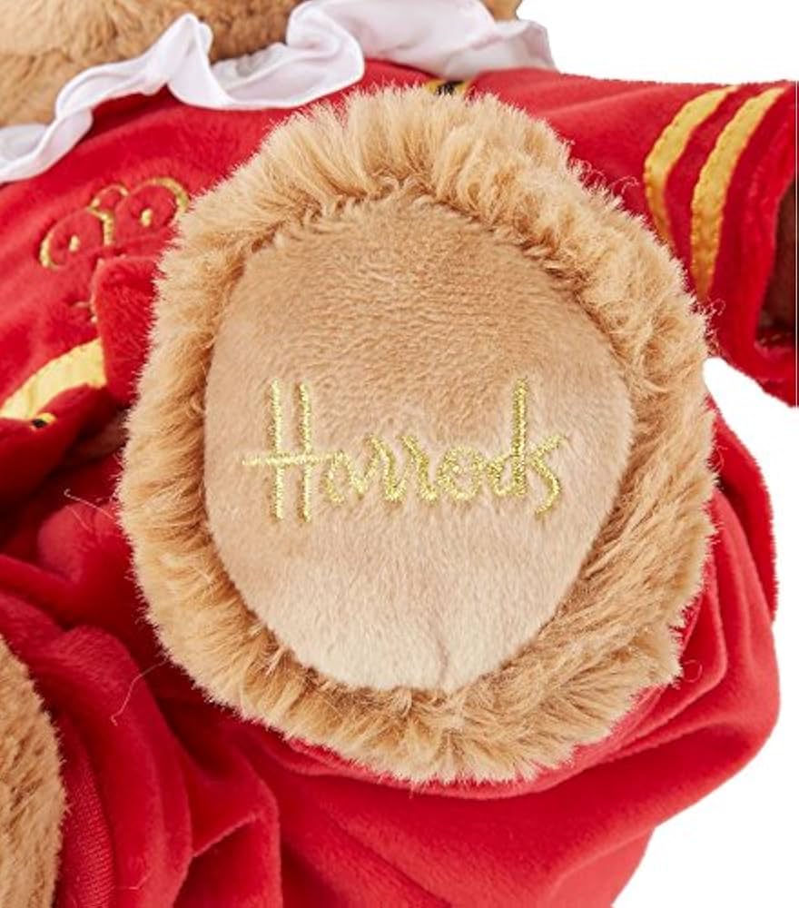 ハロッズ テディベア 赤いセーター 約30cm ハロッズ テディベア 赤いセーター 約30cm Harrods（ぬいぐるみ