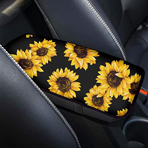 Chaqlin - Funda universal para consola central de coche, cómoda, cómoda, suave, para coche, diseño elegante, funda de apoyabrazos de coche, accesorios de coche