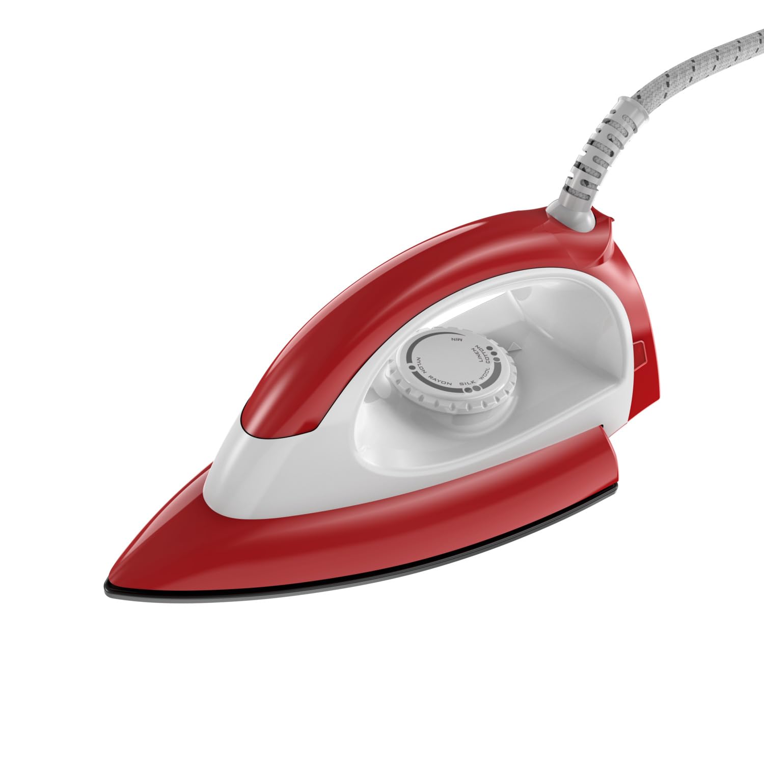 GM Artin Dry Iron Press with Smooth Non-Stick Soleplate - 1000W Power And 360⁰ Swivel Cord - Red (B0CHS2693M) Amazon Price History, Amazon Price Tracker