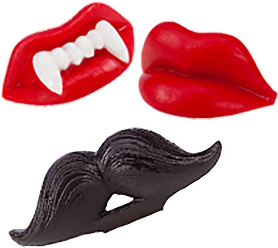 Fruidles Halloween Original Chewable Disguise, Play Now, Chew Later Wax Candy, Party Favorite Treats (Candy Wax Variety 3 Pack)