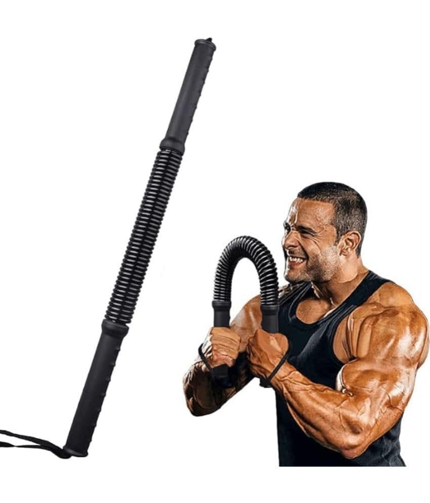 PATLY Power Twister Bar 20kg- Upper Body Exercise for Chest, Shoulder, Forearm, Back and Arm Strengthener | arm Exercise Equipment, Home Gym Machine-image-3