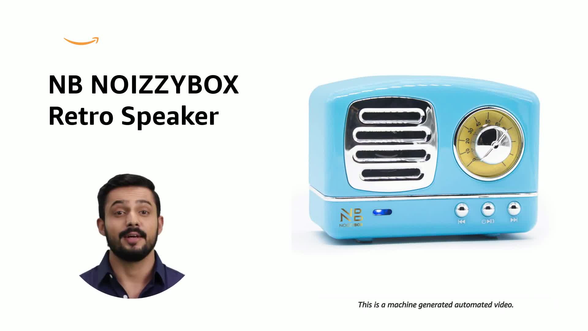 NB NOIZZYBOX XS Prime Retro Wireless Vintage Portable Travel