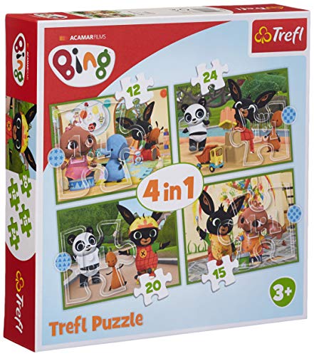 Trefl (34357 - Puzzle di Bing's Happy Day