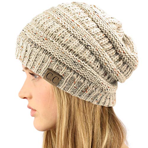 Image of Hatsandscarf CC Exclusives Solid Color Beanie Tail Hat for Adult (MB-20A)