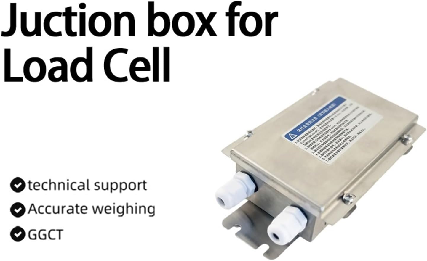Load Cell 4-in-one-Out High Precision Junction Box Weight Module for Versatile Weighing Sensor Transmitter Display Stainless