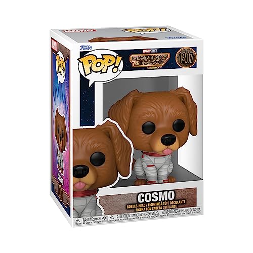 Funko POP! Vinyl: Marvel, Guardians Of the Galaxy 3, Cosmo the Space Dog, Collectable Vinyl Figure, Gift Idea