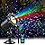 Laser Christmas Projector Lights Outdoor,12 Effect Moving RGB Lights Show Laser Projection Light with RF Remote and Timer,Waterproof Firefly Laser Landscape Lights for Halloween Party Garden Decor