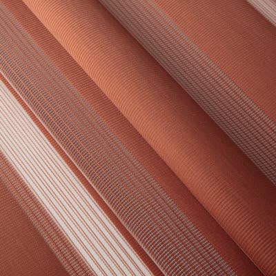GoodHome Elin 2 - Store Enrouleur Jour/Nuit Terracotta 80 x 180 cm.