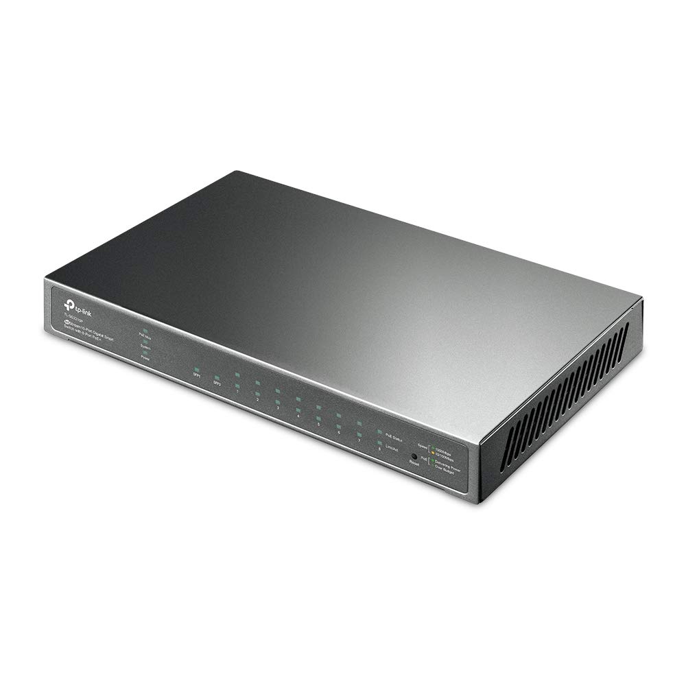 TP-Link Jetstream 8-Port Gigabit Smart Switch, L2/L3/L4 QoS and IGMP snooping with Fanless Design, Centralized Management (TL-SG2008)
