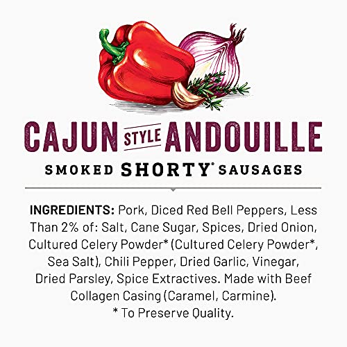 Duke's Pork Cajun Andouille Smoked Shorty Sausages, 5 oz. - image 7