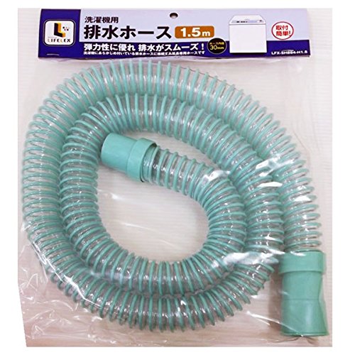 Amazon.co.jp: コーナン オリジナル 洗濯機用排水ホース 30mm用 1.5M 