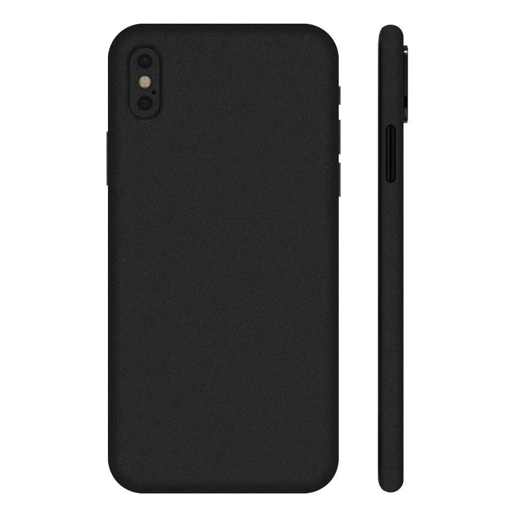 Apple iPhone X 本体 、保護シール、箱付き Amazon | wraplus スキンシール iPhoneX 対応 [ブラック] 全面 保護
