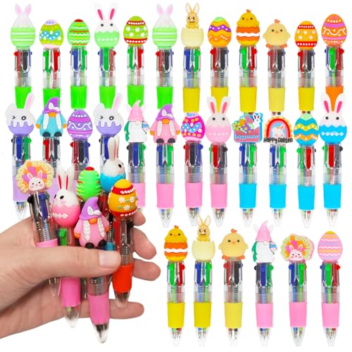 Save 41% on 30 Pcs Easter Multicolor 4-in-1 Fun Pens