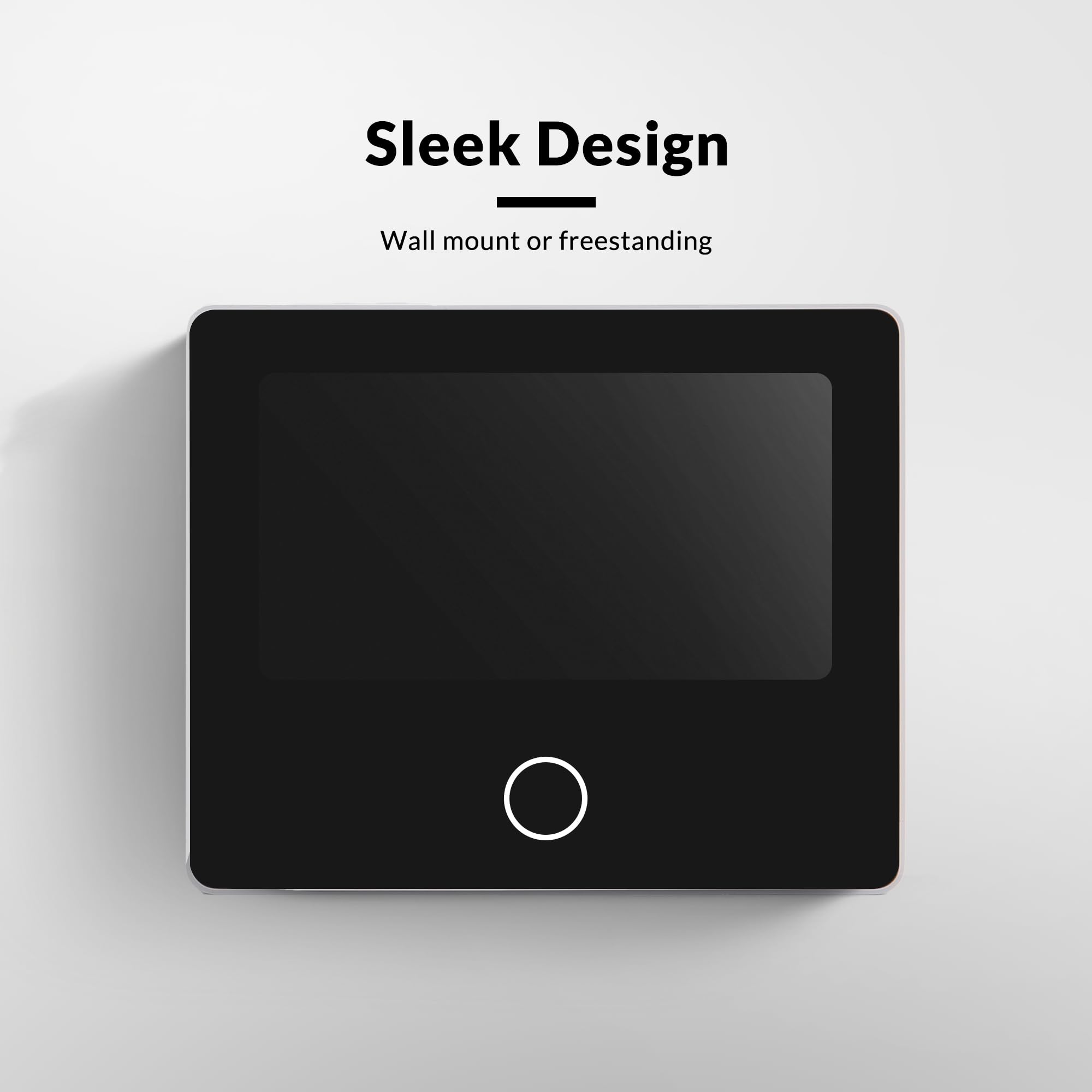 HESTIA Kit di sicurezza domestica intelligente HD da 4,3 pollici, sistema di allarme wireless senza canone mensile, kit di sicurezza per la casa touch screen con sensore di movimento PIR, sensore per