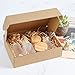 PHAREGE 7x5x2 inch Shipping Boxes Bulk 25 Pack Brown, Tab Lock Tuck Top Mailer Boxes for Packaging Small Business, Small Cardboard Gift Boxes for Wrapping Mailing Present