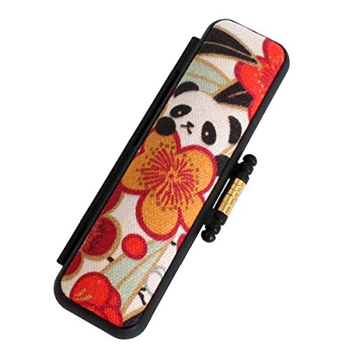 印鑑ケース PCジャパンダ ケース 朱肉付き 認印 銀行印 実印 用 サイズ (レッド, 10.5mm~12mm)