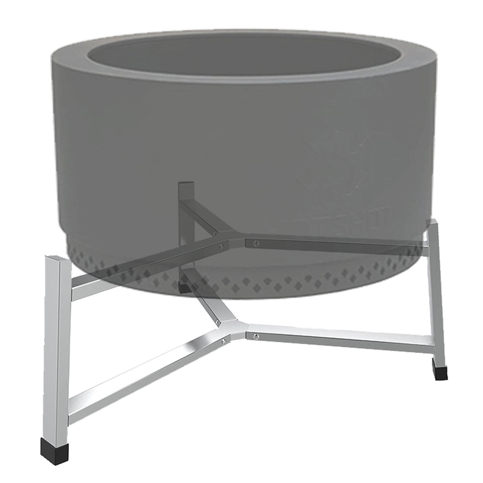 Supporto per braciere da campeggio – Supporto per braciere in acciaio inox | Utensili per caminetti, accessori per caminetti, attrezzature da cucina per falò