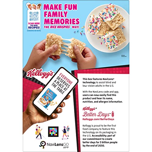 Rice Krispies 00038000231520 Kellogg'S Rice Krispies Cold Breakfast Cereal thumb #7