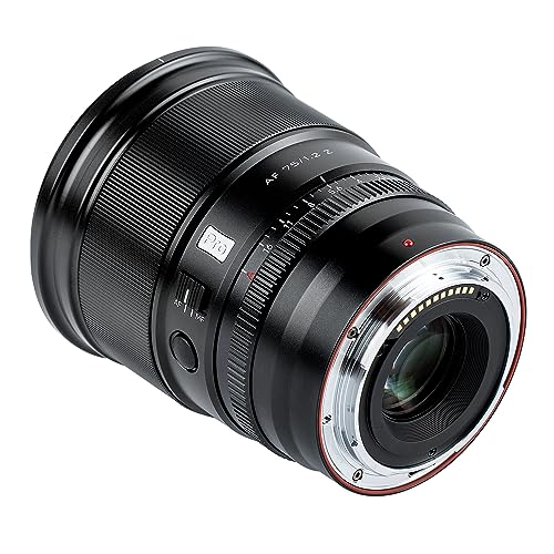 Image of VILTROX 75mm f /1.2 Z for Nikon Z Mount, Pro AF 75mm f1.2 APS-C Auto Focus Lens for Nikon Z fc Z30 Z50