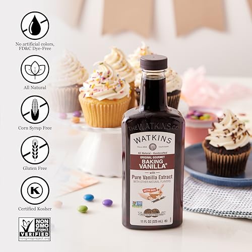 image for Watkins All Natural Original Gourmet Baking Vanilla, with Pure Vanilla