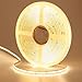 Produktbild GOMING 24V 15M COB LED Strip Warmweiss 3000K LED Streifen Warmweiß 384LED/M LED Band Selbstklebend CRI 93+ Hohe Helligkeit 11000lm Nicht Wasserdicht IP20 LED Lichtband für Innen Heim Deko(Nur Strip)