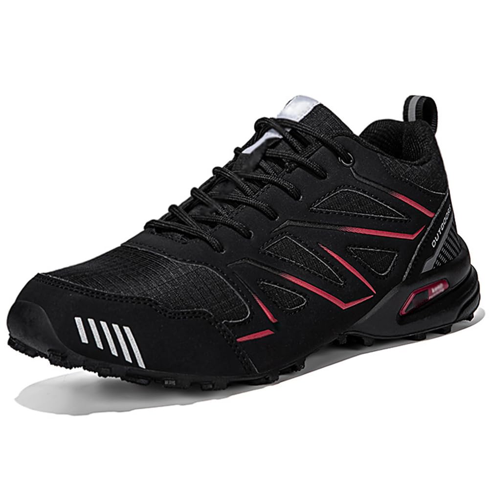 Zapatos de Senderismo para Hombre Ligeros Transpirable Zapatillas de Trekking cómodo Outdoor Camping Caminar Montaña