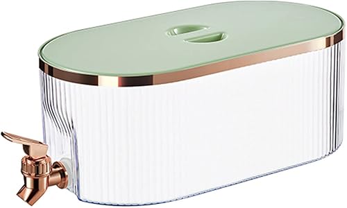 Miniatura 1 de Drink Dispenser Plastic Beverage Dispenser with Spigot &amp; Lid Leak-Proof Clear Rectangular Drink Dispenser for Fridge Home Parties Weddings &amp; More