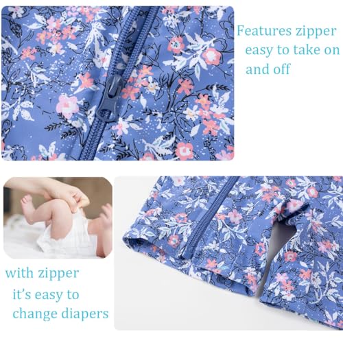 Image of UMELOK Baby Girl Swimsuit Infant Rash Guard Swimwear Bathing Suit