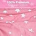 Baby Swaddle Blanket Wrap for Newborn & Infant, 0-3 Months 100% Breathable Cotton Swaddlers Sleep Sack with Adjustable Wings, 3 Pack Swaddling Blankets for Girls (Pink)