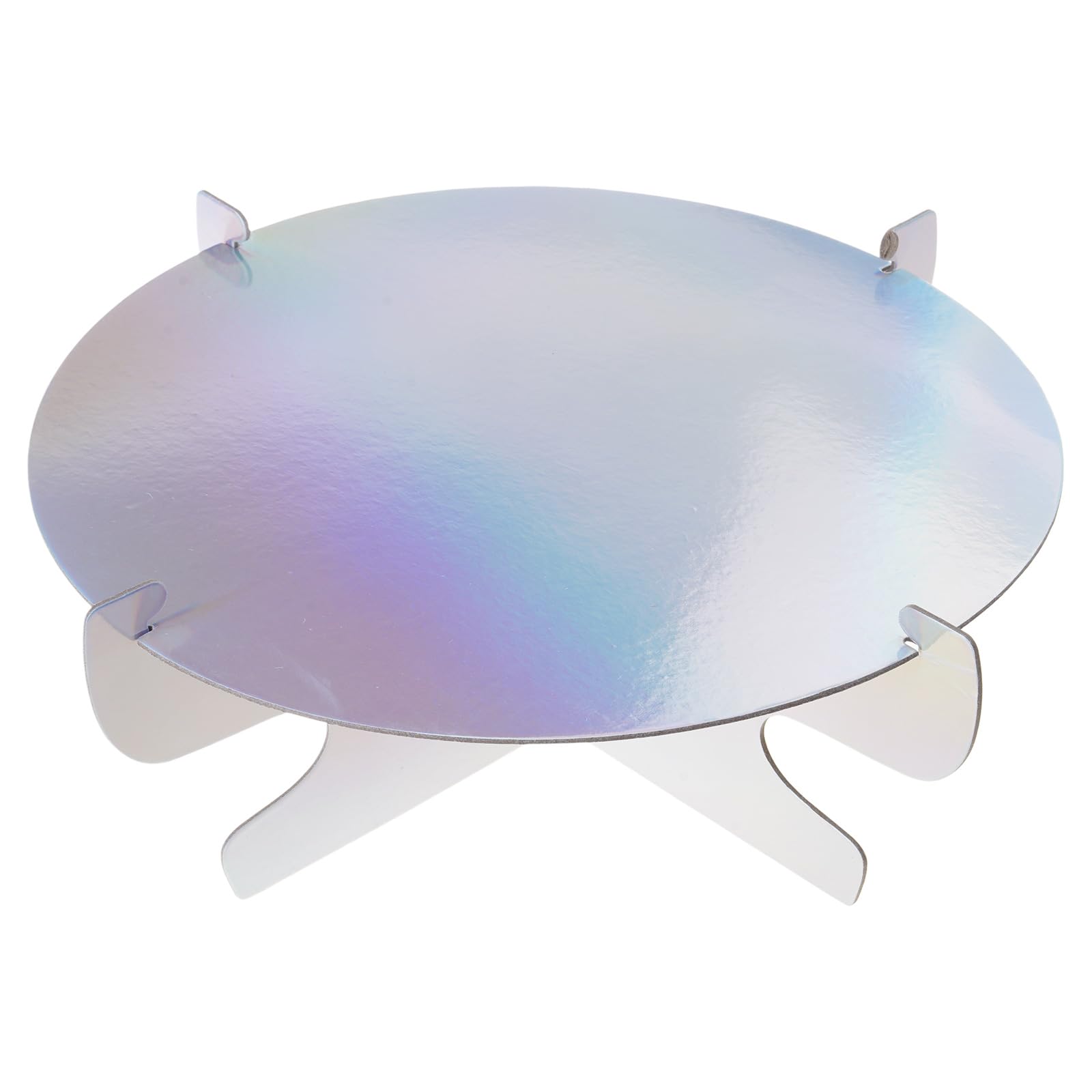 Nucelit Dessert Serving Tray Multipurpose Portable Display Plate for Pastries Snacks Birthday Celebration Outdoor Gatherings Elegant Paper Dessert Tray