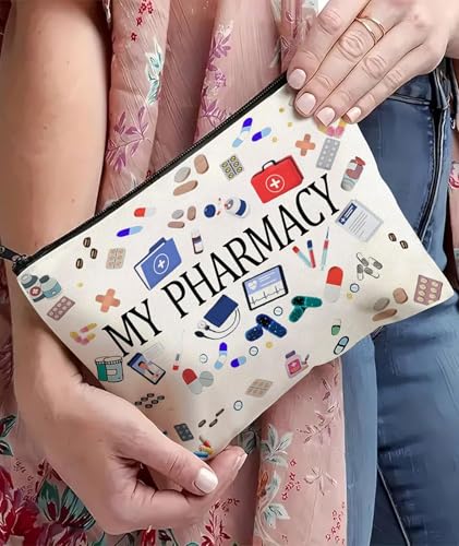 Image of Medicine Pouch for Travel, Medicine Pouch, Travel Organizer Pouch, Compact Medicine Bag for Trips, Small Travel Pouch for Toiletries and Essentials, Compact Kit for First Aid and Medications