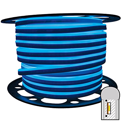 Tira de luz LED neón azul SMD de 45 m 120V miniatura 2