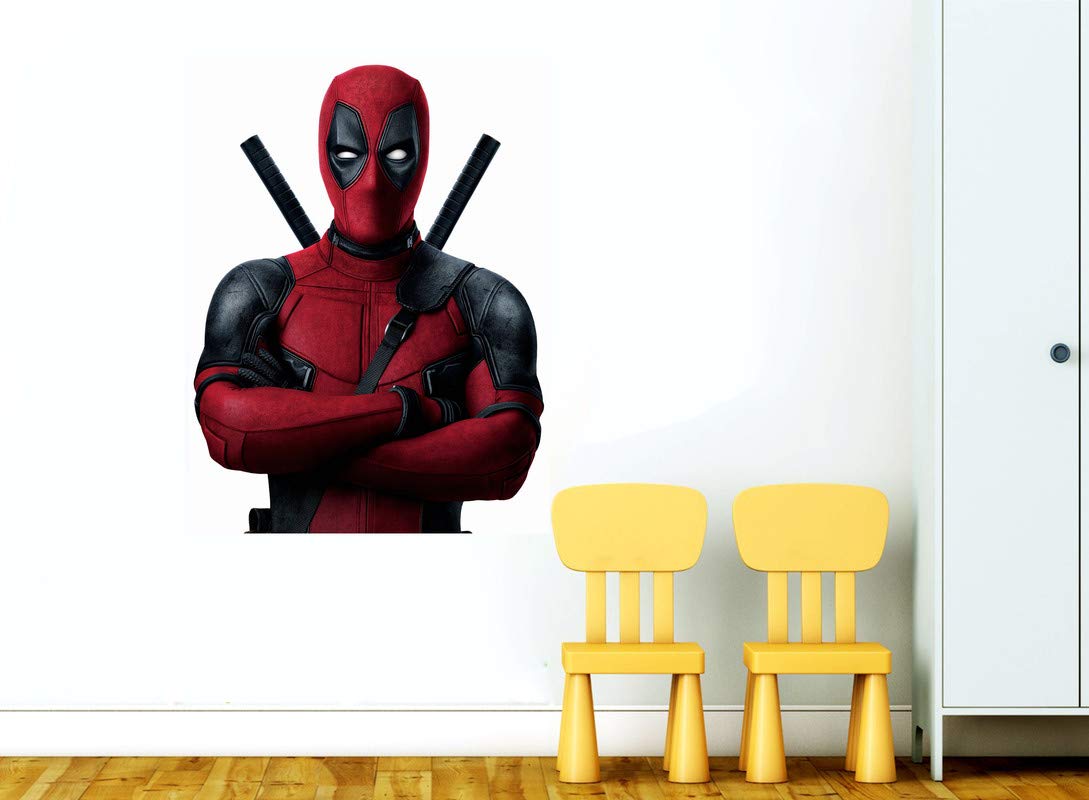 Deadpool Guns Wall Sticker - DivineDesigns -2