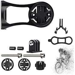 Soporte Camara Garmin Compatible Garmin Edge, Soporte para Manillar de Bicicleta para cámara de acción Deportiva GoPro, Garmin Edge 25, 130, 200, 500, 510, 520, 800, 810, 820, 1000 y 1030