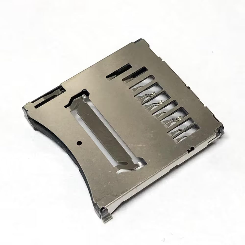 Camera SD Memory Card Reader Slot Holder Replacement Metal for Canon EOS 100D 77D 750D 760D 800D 6D2 3000D Replacement Part Digital Camera Repair (For