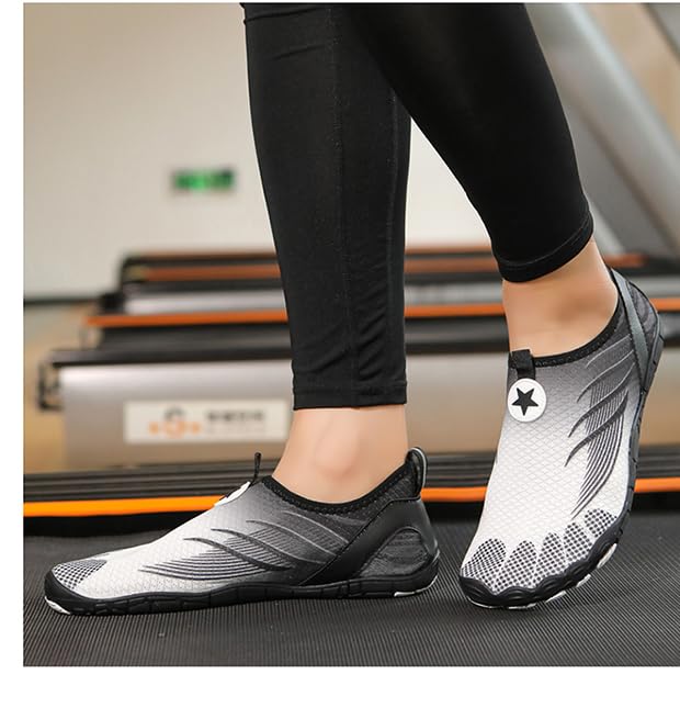 Breathable Barefoot Shoes for Women Men Athletic Wide Toe Waterproof Shoes Hiking Running Footwear with Non-Slip Sole4