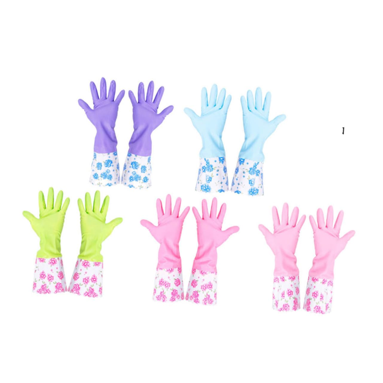 minkissy 3paare Lange Gummihandschuhe Für Reinigung Wasserdichte Rutschfeste Haushaltshandschuhe Mit Langem Bündchen Für Küche Und Aquarium