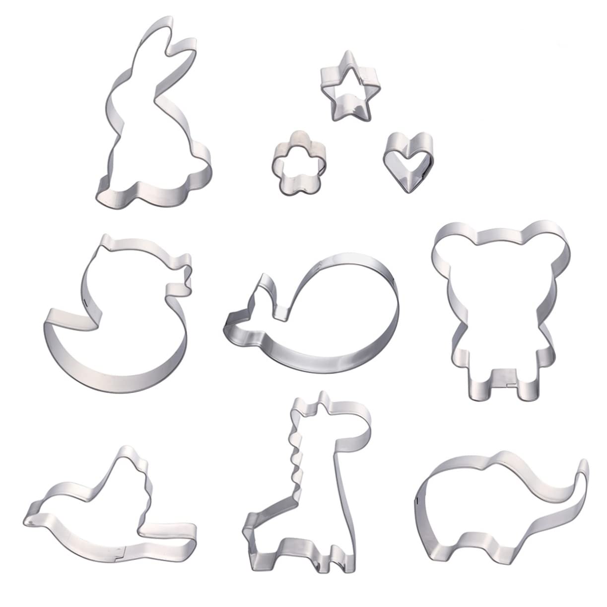 PRETYZOOM 30pièces Emporte Acier Pour Biscuits Et Gâteaux Moules Animaux Giraffe Pour Fête Garçon Fille Et Pâtisserie