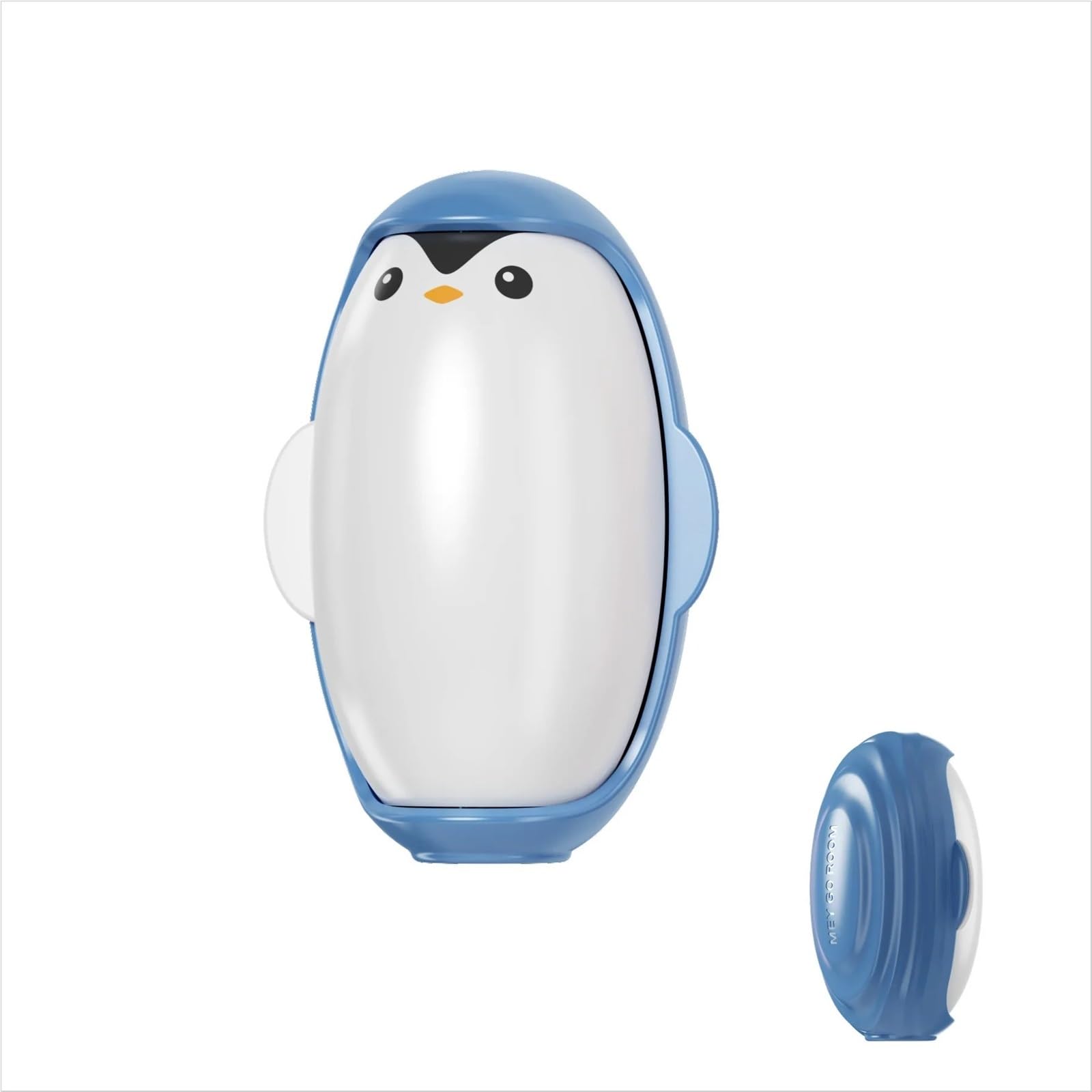 Shungong 2pcs Cute Reusable Silicone Lint Brush - Washable Dust Wiper & Hair Remover Sticky Roller For Household Laundry Cleaning Tools(Blue)