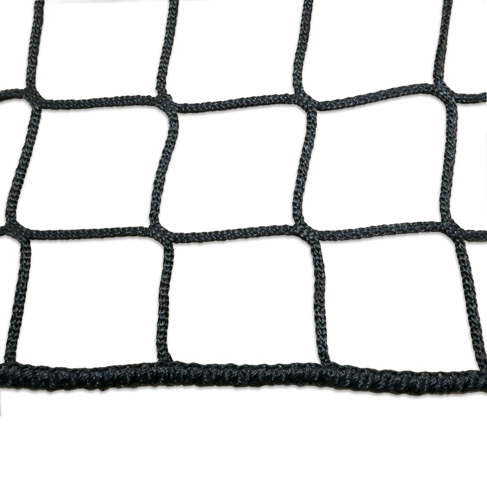 Seitenschutznetz 2 x 10 m, schwarz, nach DIN EN 1263-1