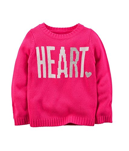 Girls Carters Heart Sweater Size 3T