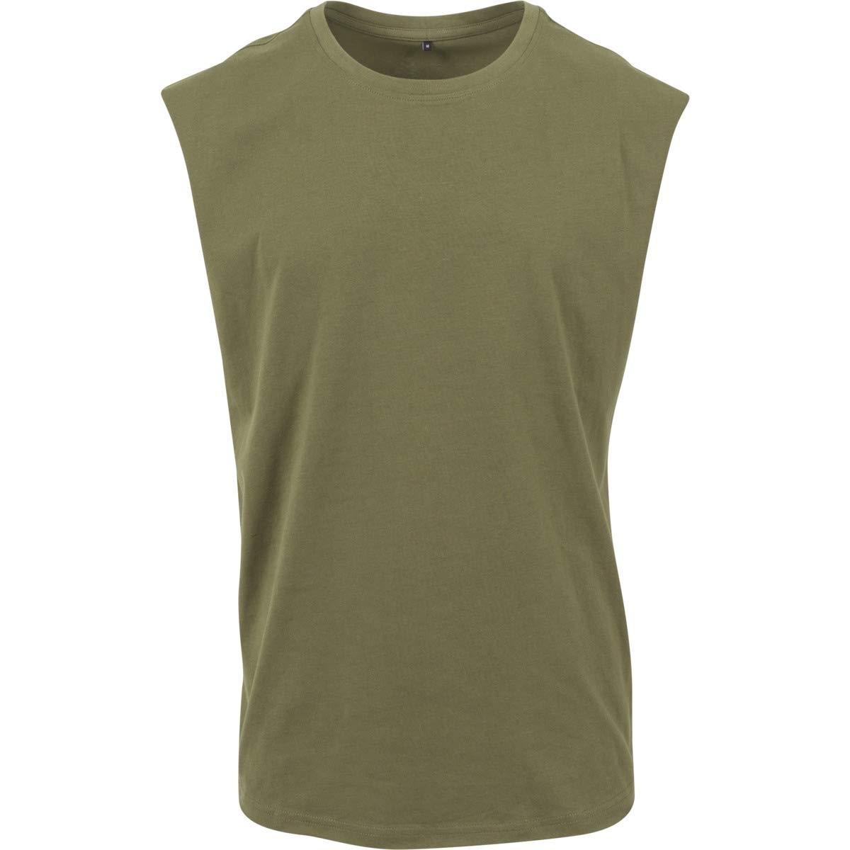 Build Your Brand Men's T-Shirt, olive, XXL