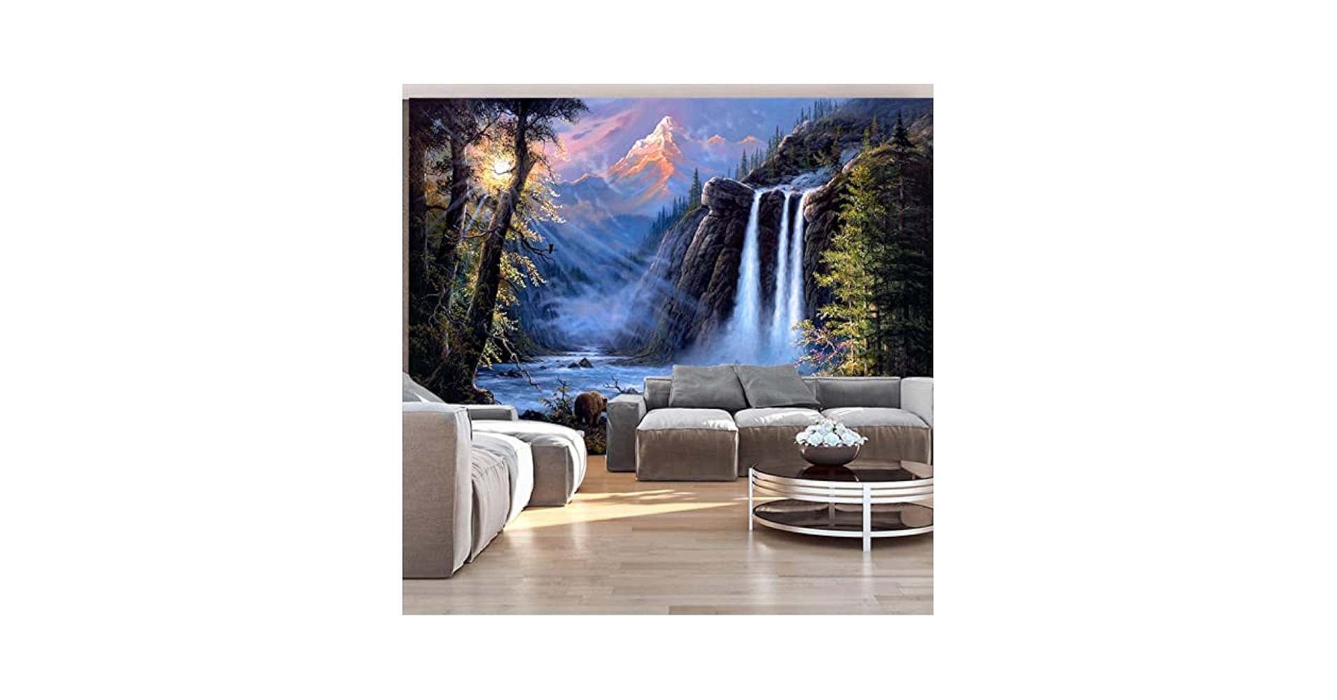 Amazon.co.jp: タペストリー 風景画タペストリー 自然の風景の