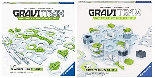 GraviTrax 27614 Tunnel Spielzeug, bunt & 27596 Bauen Konstruktionsspielzeug