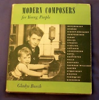 Hardcover Modern Composers for Young People Book